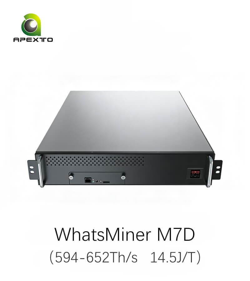 MicroBT WhatsMiner M7D 14.5J/T Bitcoin Miner Hydro Cooling